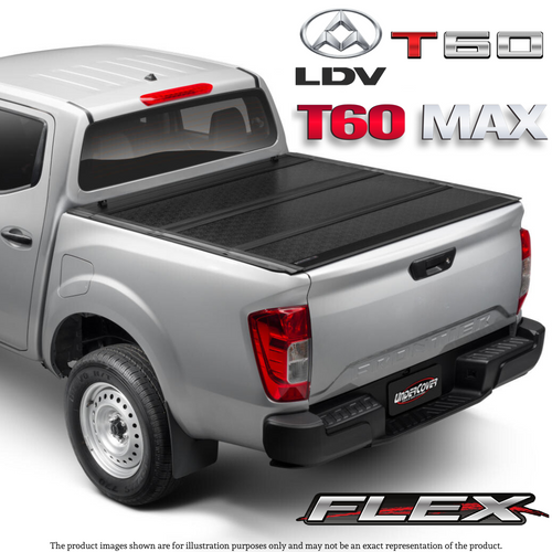 UnderCover Flex Hard Folding Truck Bed Tonneau Cover | Fits LDV T60 MAX