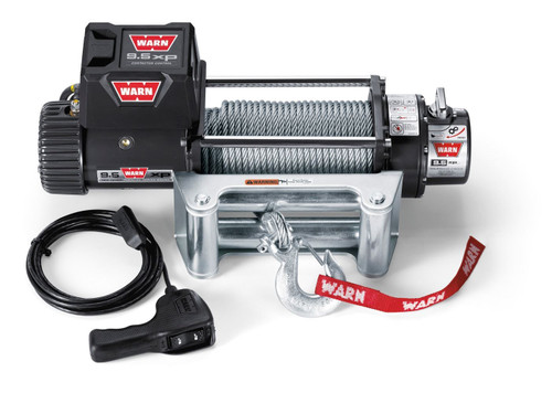 WARN 9.5XP 12V 9,500 lbs Recovery Winch | 68500 | Steel Rope and Roller Fairlead