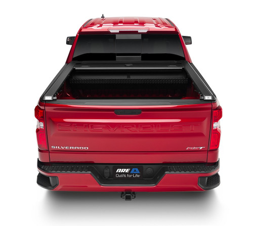 A.R.E. Double Cover Retractable Truck Bed Tonneau Cover | Fits Silverado 1500 5' 10" Crew Cab