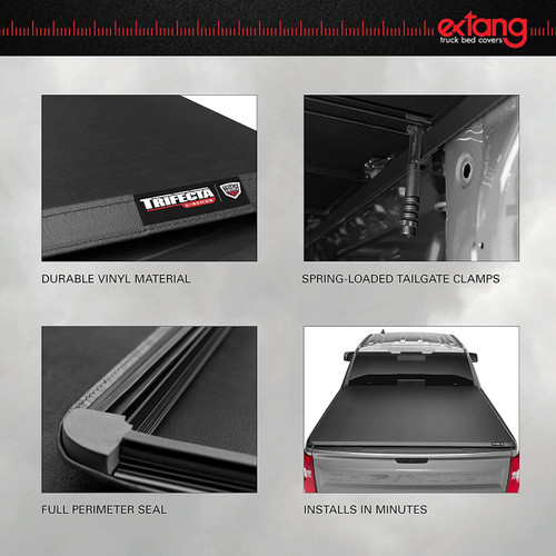 Extang Trifecta E-Series Soft Folding Tonneau Cover | Fits Ford F-150 6'5" Bed (2021+)
