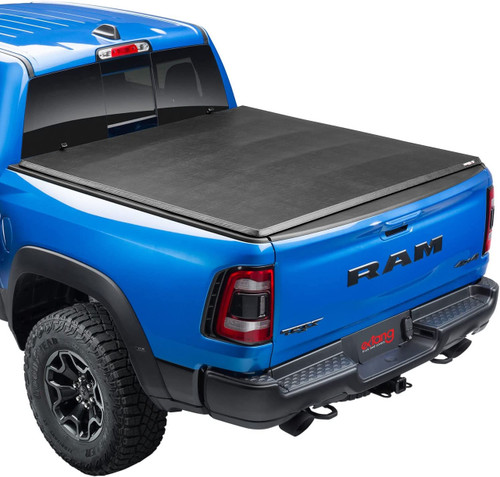 Extang E-Series Soft Tri-Fold Tonneau | Fits Ram 1500/2500 6'4 Bed with rambox