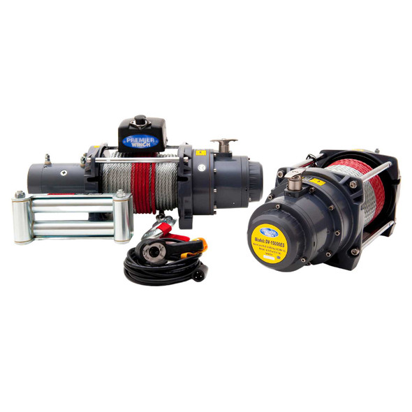 Premier DV-15000ES 24V Self Recovery Electric Winch (854137)