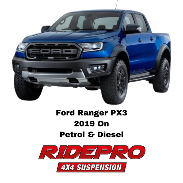 RidePro 4x4 Suspension Lift Kit | Fits Ford Ranger PX3 2019 On