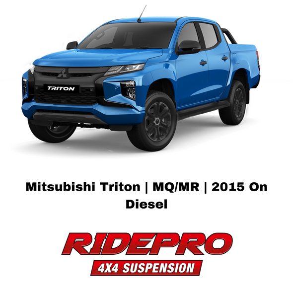 RidePro 4x4 Suspension Lift Kit | Fits Mitsubishi Triton MQ/MR 2015 on