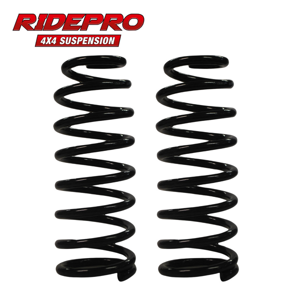 RidePro ZC5130 Front Suspension Coil Springs 50mm Lift | Fits Nissan Patrol GU - Cab Chassis, SWB, Y61 LWB