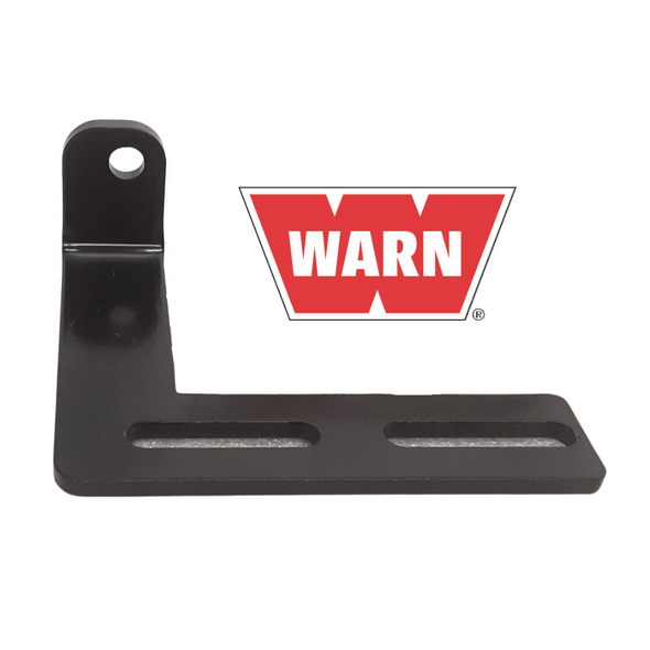 WARN Winch Solenoid Bracket for Front Receiver, Black | 26368