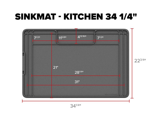 WeatherTech SinkMat For Kitchen (34 1/4") WeatherTech SinkMat For Kitchen (34 1/4")