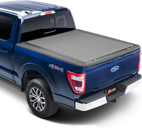 BAK Revolver X4s Hard Rolling Tonneau Cover | Fits Ford F-150 Super Crew (6'5)