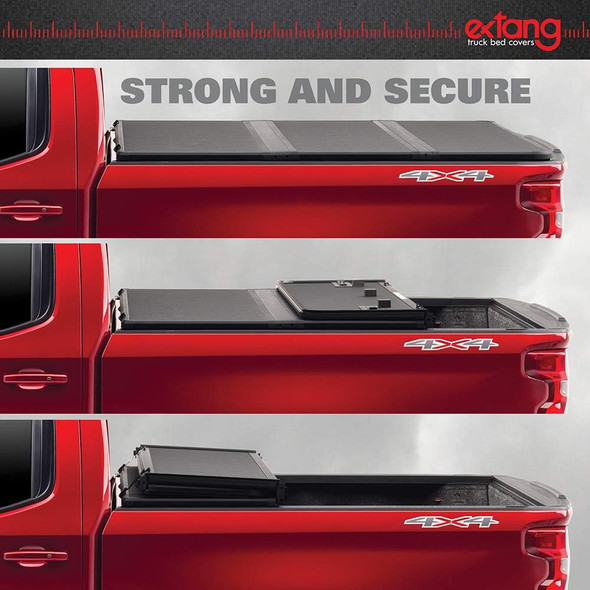 Extang Solid Fold 2.0 Hard Folding Tonneau Cover | Fits Silverado 1500  Crew Cab 5'10 (2021+)