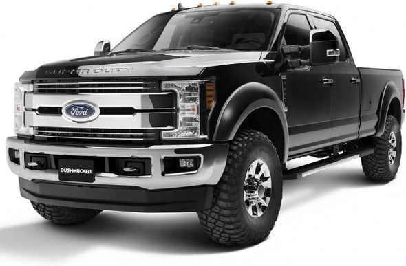 Bushwacker Extend A Fender Flares Fits Ford F-250/350 Super Duty (2017-2022) - Front & Rear (4PC)