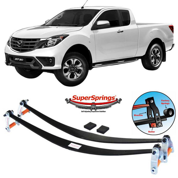 SuperSprings Self-levelling Suspension Stabiliser | Fits Mazda BT-50 06/2020 on