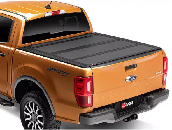 BAK BAKFlip MX4 Hard Folding Tonneau Cover | Fits Ford Ranger (Next Gen) 2023 + BAK BAKFlip MX4 Hard Folding Tonneau Cover | Fits Ford Ranger (Next Gen) 2023 +
