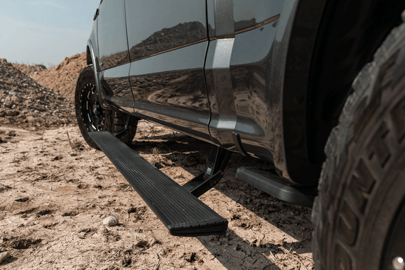 AMP Research PowerStep Xtreme Electric Running Boards | Power-Retractable Side Steps | RAM 1500 DT (2021+)