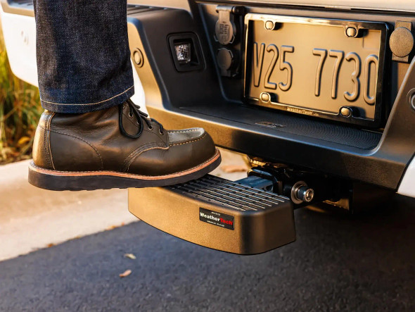 WeatherTech BumpStep 12" - Hitch Mounted Step and Bumper Protection | 2" Receiver with Standard Hardware