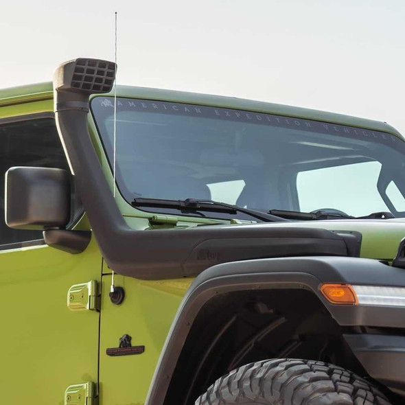 AEV Snorkel Kit with Air Ram Intake System, Standard Flare | Fits Jeep JL Wrangler & JT Gladiator (2018-2025)