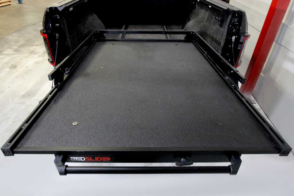 BedSlide 1500 Contractor (68" x 48") Truck Bed Slide Cargo Organiser Storage (Black)
