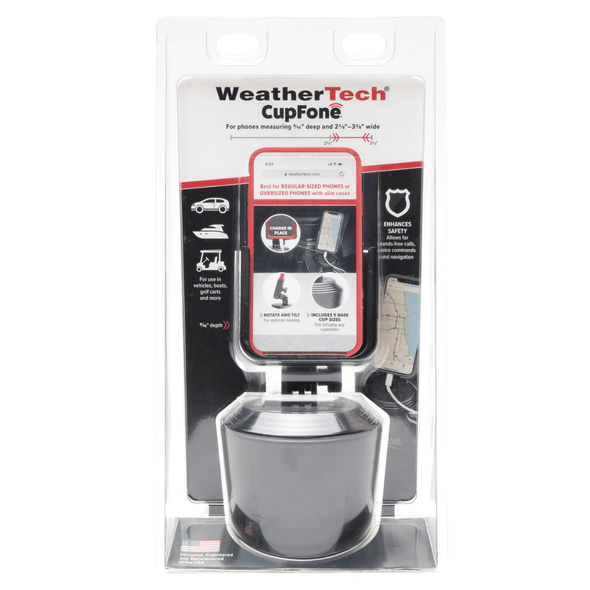 WeatherTech CupFone Car Mobile Phone Holder Mount