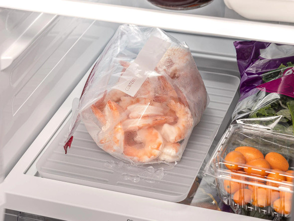 WeatherTech Fridge Mat - 8"x13" Clear, Protective Fridge Liner - Clear