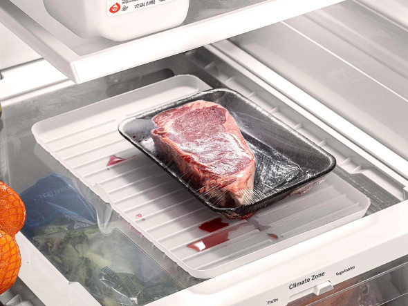 WeatherTech Fridge Mat - 8"x13" Clear, Protective Fridge Liner - Clear