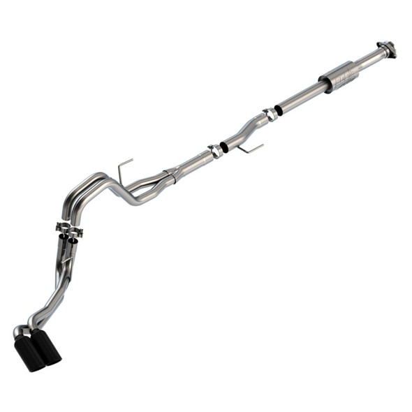 Borla Cat-Back Exhaust System ATAK Black Chrome | Ford F-150 (2021-2026)