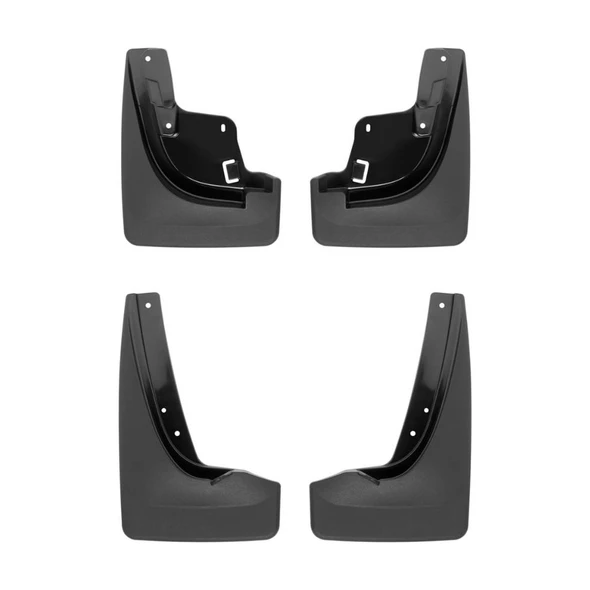 WeatherTech No Drill Splash Guard Mud Flaps - Front & Rear Set | Jeep Grand Cherokee (2011-2021)