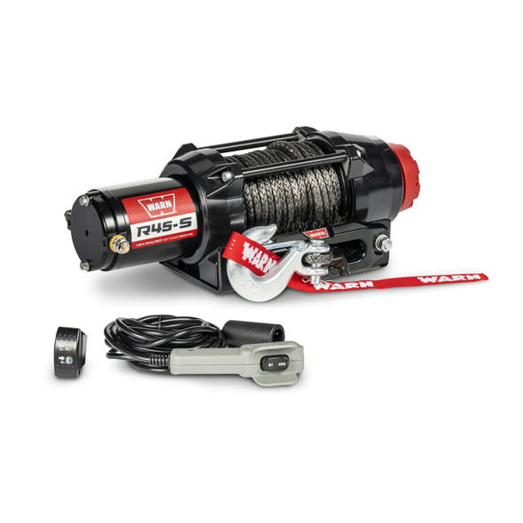 WARN R45-S 4500 lb Powersports Winch with Synthetic Rope | 110040