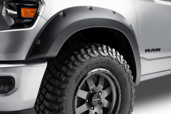 Bushwacker Forge Fender Flares Fits RAM 1500 DT Crew Cab (2021+) - Front & Rear (4PC)