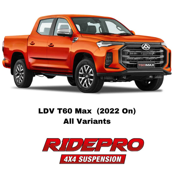 RidePro 4x4 Suspension Lift Kit | Fits LDV T60 MAX (30mm Front / Rear)