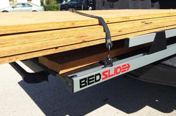 BedSlide D-Ring Tie Down Kit (4pc) Truck Bed Slide Cargo Organiser | Universal Fit