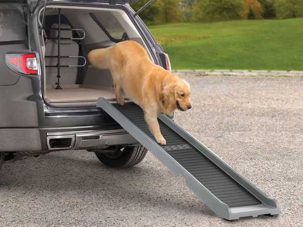 WeatherTech High-Traction Foldable Pet Ramp Dog Ramp Ladder for SUV Truck Car WeatherTech High-Traction Foldable Pet Ramp Dog Ramp Ladder for SUV Truck Car