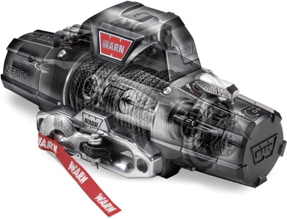 WARN ZEON 12 Electric Winch 12000lbs | 89120 | 12V Steel Rope and Roller Fairlead