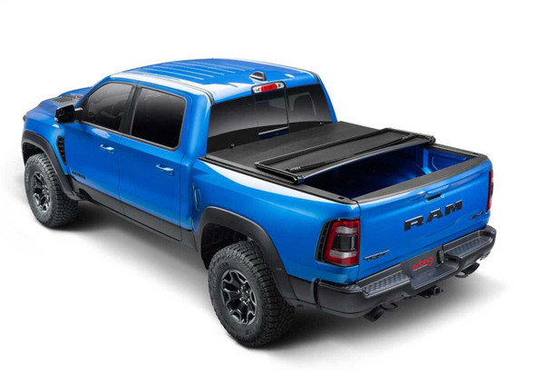 Extang Trifecta E-Series Soft Folding Tonneau Cover | RAM 1500 DT 5'7 Bed W/RAMBOX (2020+)