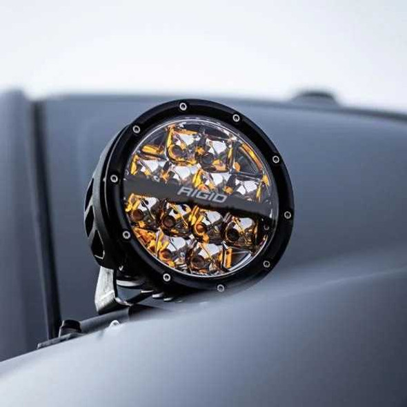 Rigid Industries 360-Series 6inch LED Off-Road Drive Optic w/Blue Backlight | Pair