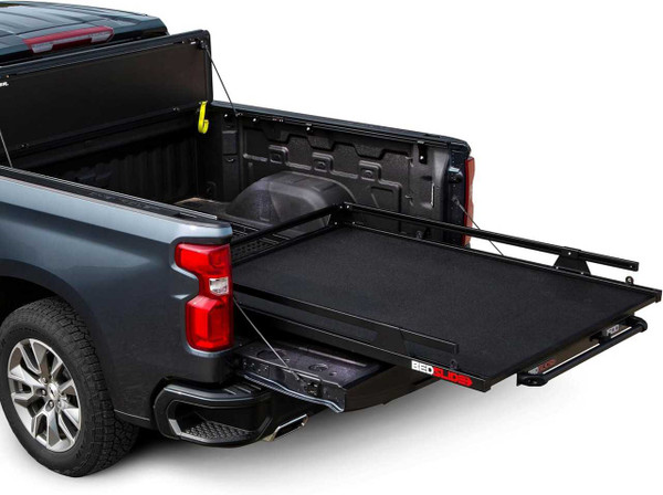BedSlide 1500 Contractor (68" x 48") Truck Bed Slide Cargo Organiser Storage (Black)