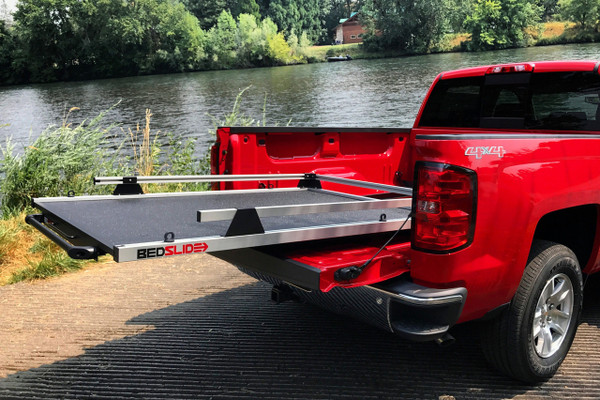 Bedslide 1000 Classic 58" x 41" Ute Bed Slide Cargo Organiser | Silver Edition