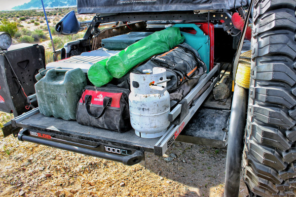 Bedslide 1000 Classic 65" x 48" Ute Truck Bed Slide Cargo Organiser | Black Edition