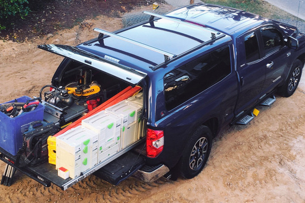 Bedslide 1000 Classic (75" x 48") Truck Bed Slide Cargo Organizer Storage | Black Edition Bedslide 1000 Classic (75" x 48") Truck Bed Slide Cargo Organizer Storage | Black Edition