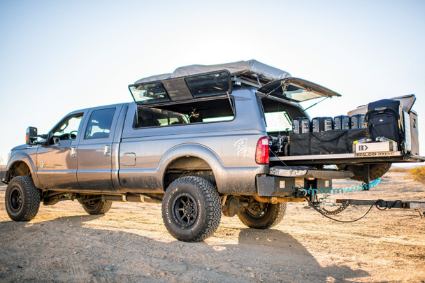 Bedslide 2000 Heavy Duty (78" x 48") Truck Bed Slide Cargo Organizer Storage | Black Edition