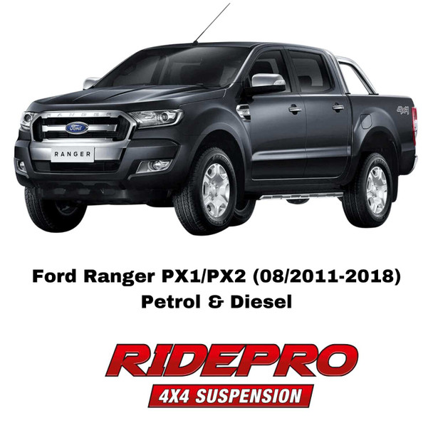 RidePro 4x4 Suspension Lift Kit | Fits Ford Ranger PX1/PX2 (08/2011-2018) RidePro 4x4 Suspension Lift Kit | Fits Ford Ranger PX1/PX2 (08/2011-2018)
