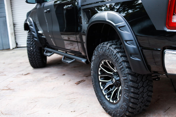 Bushwacker DRT Fender Flares | RAM 1500 DT | Front & Rear (4pc)