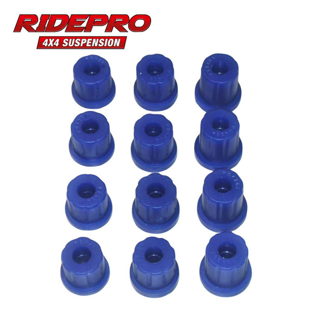 RidePro ZB79006 Rear Suspension Leaf spring Bush Kit (SET) | Fits Toyota Landcruiser 76, 78, 79 Series RidePro ZB79006 Rear Suspension Leaf spring Bush Kit (SET) | Fits Toyota Landcruiser 76, 78, 79 Series