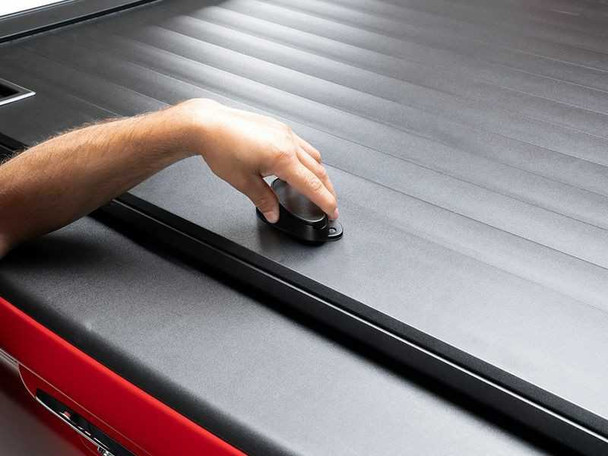 A.R.E. Double Cover Retractable Truck Bed Tonneau Cover | Fits RAM 1500 DS Crew Cab 5'7 Bed w/out RAMBOX