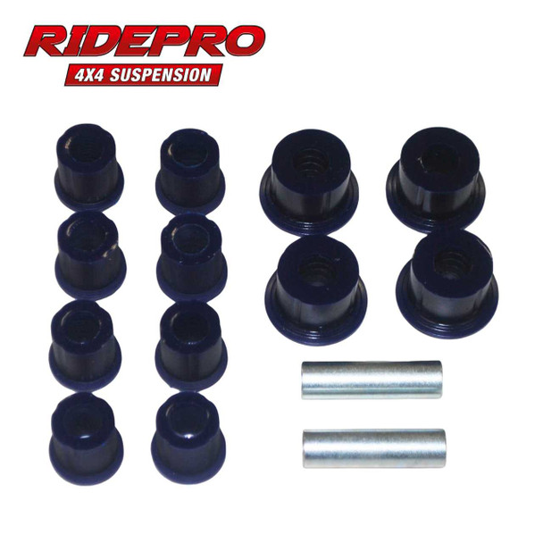 RidePro ZB30070 Rear Suspension Leaf spring Bush Kit (SET) | Fits GWM V200/V240 | Holden Colorado | Isuzu D-Max, MU-7