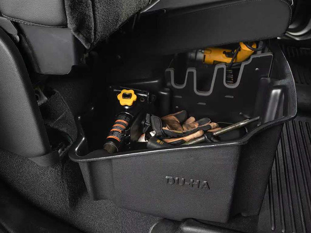 DU-HA Under Back Seat Storage | Fits Ram 1500 DS Quad/Crew Cab Pickup Truck