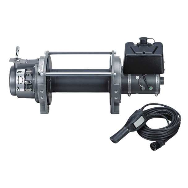WARN Series 9 Vehicle Mounted 12V DC Industrial Electric Winch, 4.5 Ton (9,000 lb) Capacity | 30283