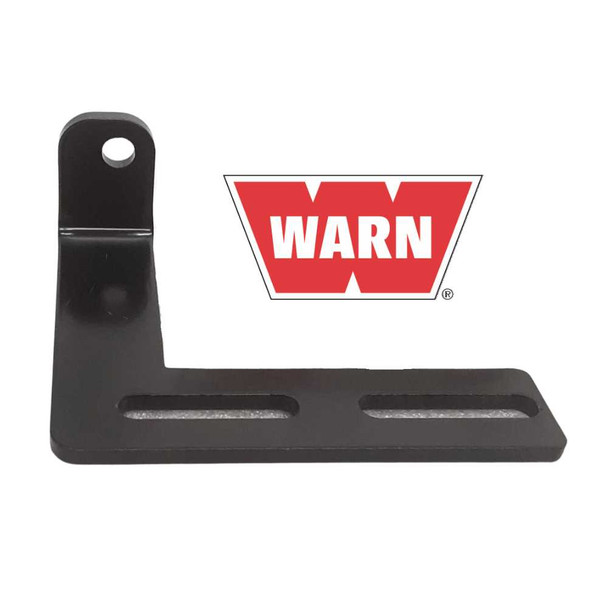 WARN Winch Solenoid Bracket for Front Receiver, Black | 26368 WARN Winch Solenoid Bracket for Front Receiver, Black | 26368