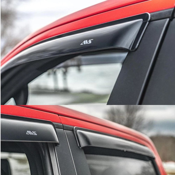 AVS Outside Mount VentVisor Window Deflectors | RAM 1500 DT Crew Cab (2020 +)