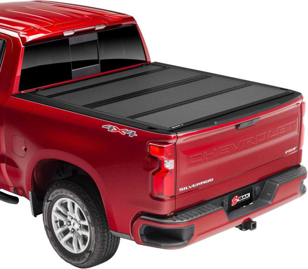BAK Industries BAKFlip MX4 Hard Folding Tonneau Cover | Chevrolet Silverado 1500 (5'10) 2023 + BAK Industries BAKFlip MX4 Hard Folding Tonneau Cover | Chevrolet Silverado 1500 (5'10) 2023 +