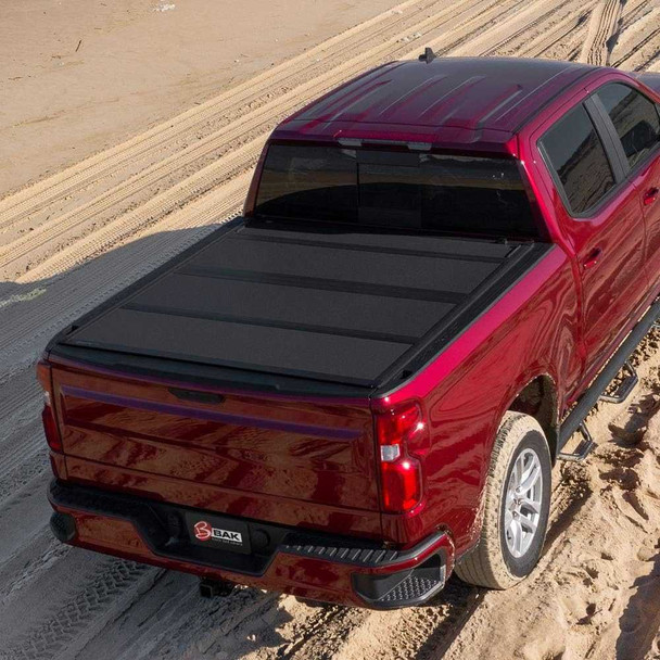 BAK BAKFlip MX4 Hard Folding Tonneau Cover | Fits RAM 1500 DT w/RAMBOX (5'7) BAK BAKFlip MX4 Hard Folding Tonneau Cover | Fits RAM 1500 DT w/RAMBOX (5'7)