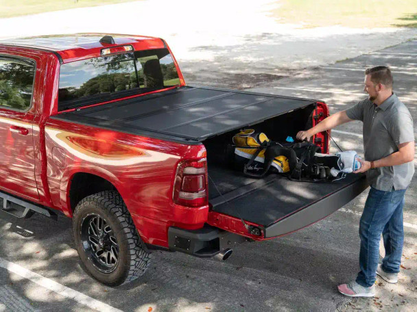 BAK BAKFlip MX4 Hard Folding Tonneau Cover | Fits RAM 1500 DT Big Horn (6'4 Bed) w/out RAMBOX
